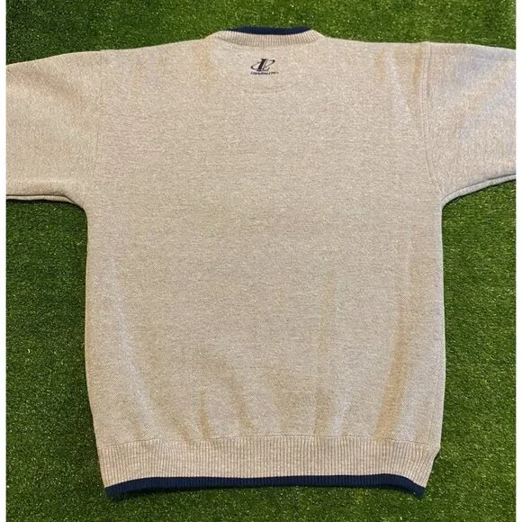 Michigan Wolverines sweatshirt mens medium gray vintage logo athletic 1990s 39 - Picture 7 of 12